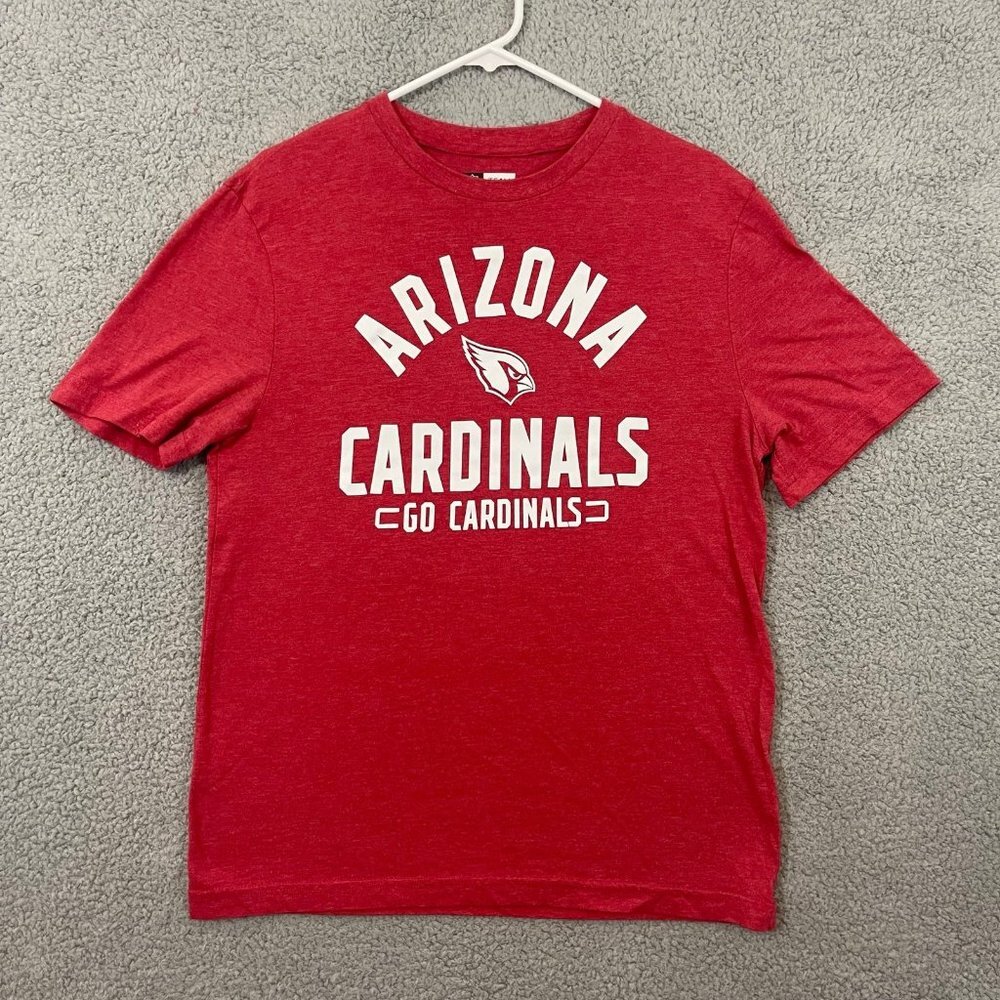 Arizona Cardinals Shirt Men’s Medium Red NFL Short Sleeve T-shirt‎